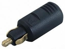 Kfz - Normstecker (DIN) 12 mm  6-24 Volt