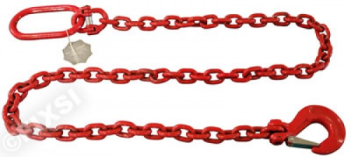 Forstkette / Rückekette 10 mm mit Haken 2 m