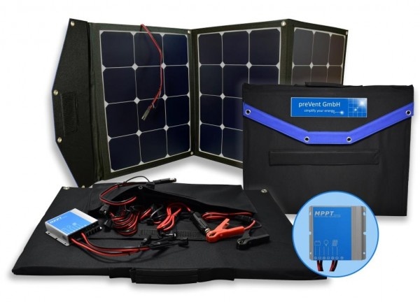 Solartasche SunPower  faltbar 12 V / 135 Wp Komplettset