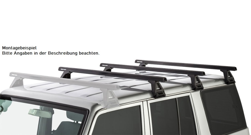 Dachträger-Paar Rhino Rack Heavy Duty für Toyota KJ / LJ 70, HZJ 76 / 79
