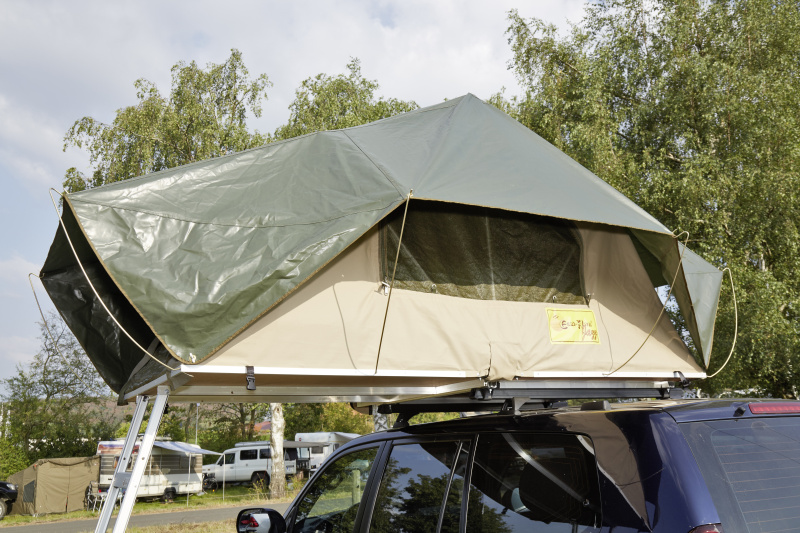 Autodachzelt Eezi-Awn Jazz 1400 grün/beige