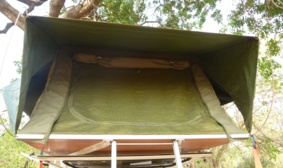 Autodachzelt Eezi-Awn Jazz 1400 grün/beige