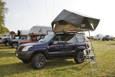 Autodachzelt Eezi-Awn Jazz 1400 grün/beige