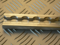 Zurrschiene / Systemschiene Alu vierkant Light (34x9,6 mm)