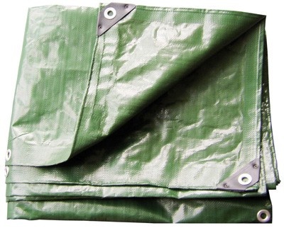 PE- Gewebeplane / Abdeckplane 210g/ m² 3x4 m