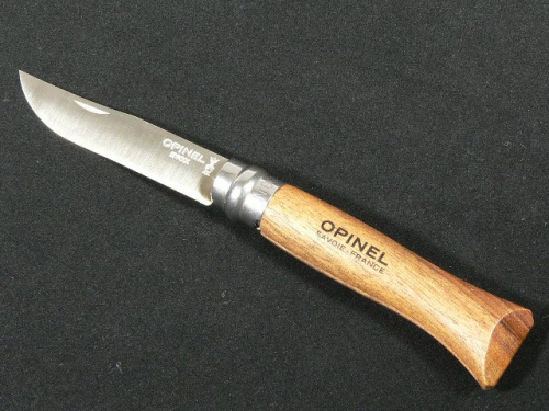 Messer Opinel Inox: das Rostfreie No.4