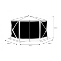 OZtent Pavillon Screen House HEX