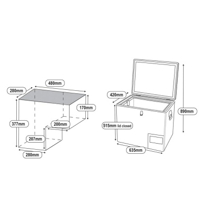 Kompressor - Kühlbox National Luna Legacy 40 Smart BT