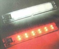 LED Touch Light Dual Colour 18+12 LED weiß/ rot