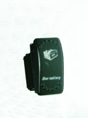 Einbauschalter Kippschalter Zusatzbatterie