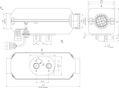 Luft Standheizung Diesel Autoterm 2D Kit (ehemals Planar)