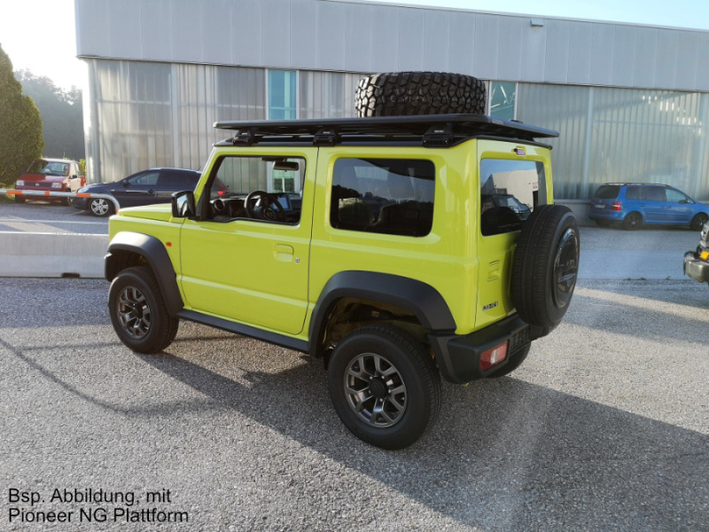 Rhino Rack Pioneer 6 Plattform für Suzuki Jimny 2018 - 1900 x 1380, inkl. Fußkit